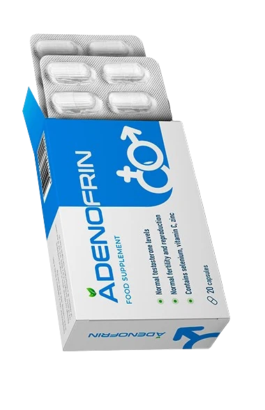 Adenofrin — Cápsulas Naturais para a Próstata e a Vitalidade Masculina